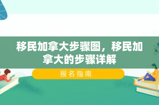 移民加拿大步骤图，移民加拿大的步骤详解