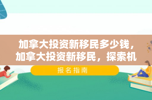 加拿大投资新移民多少钱，加拿大投资新移民，探索机遇与未来